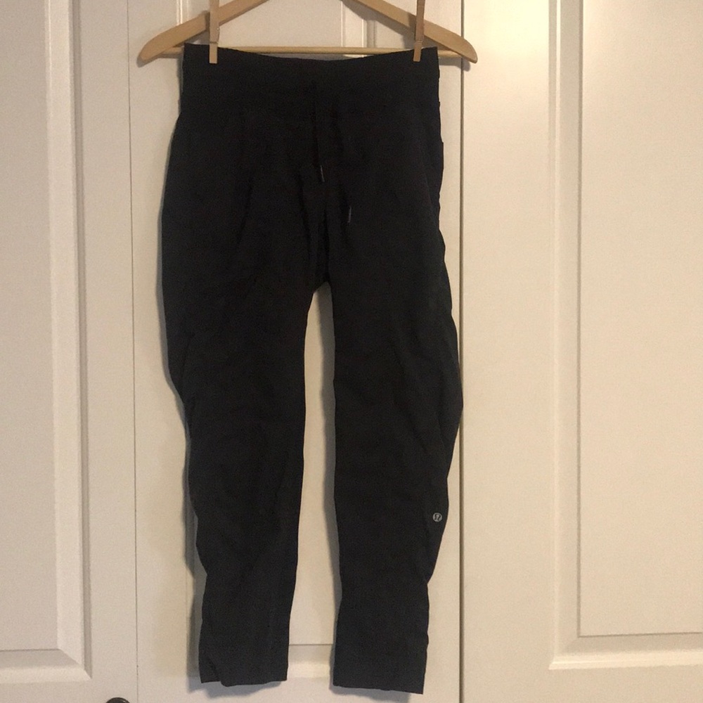 Lululemon black dance studio jogger